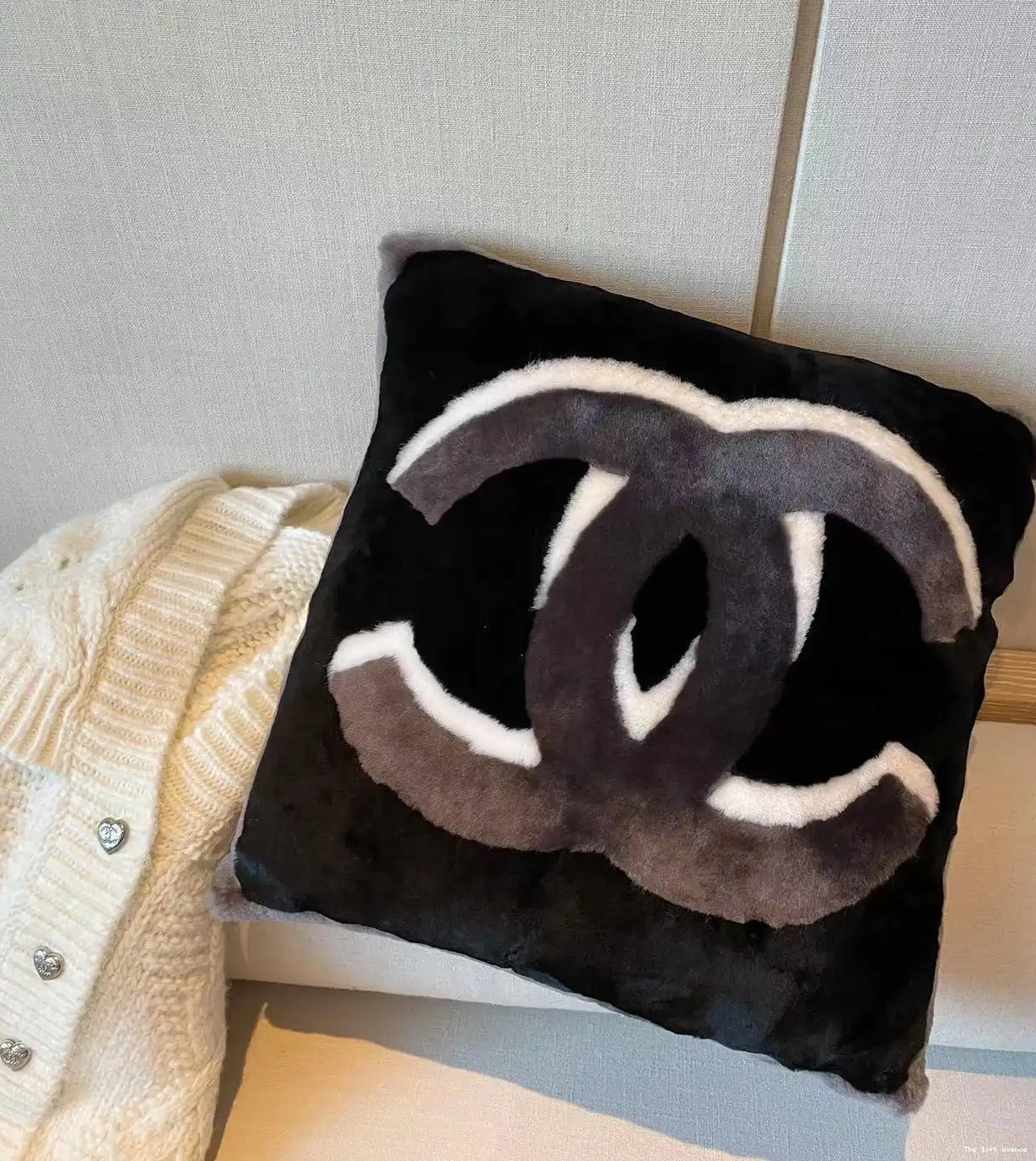 PILLOW SHEARLING THROW COCO 0630
